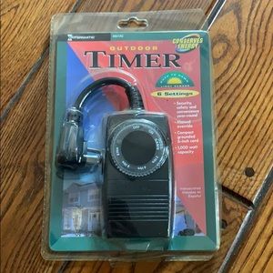 6 setting outdoor timer